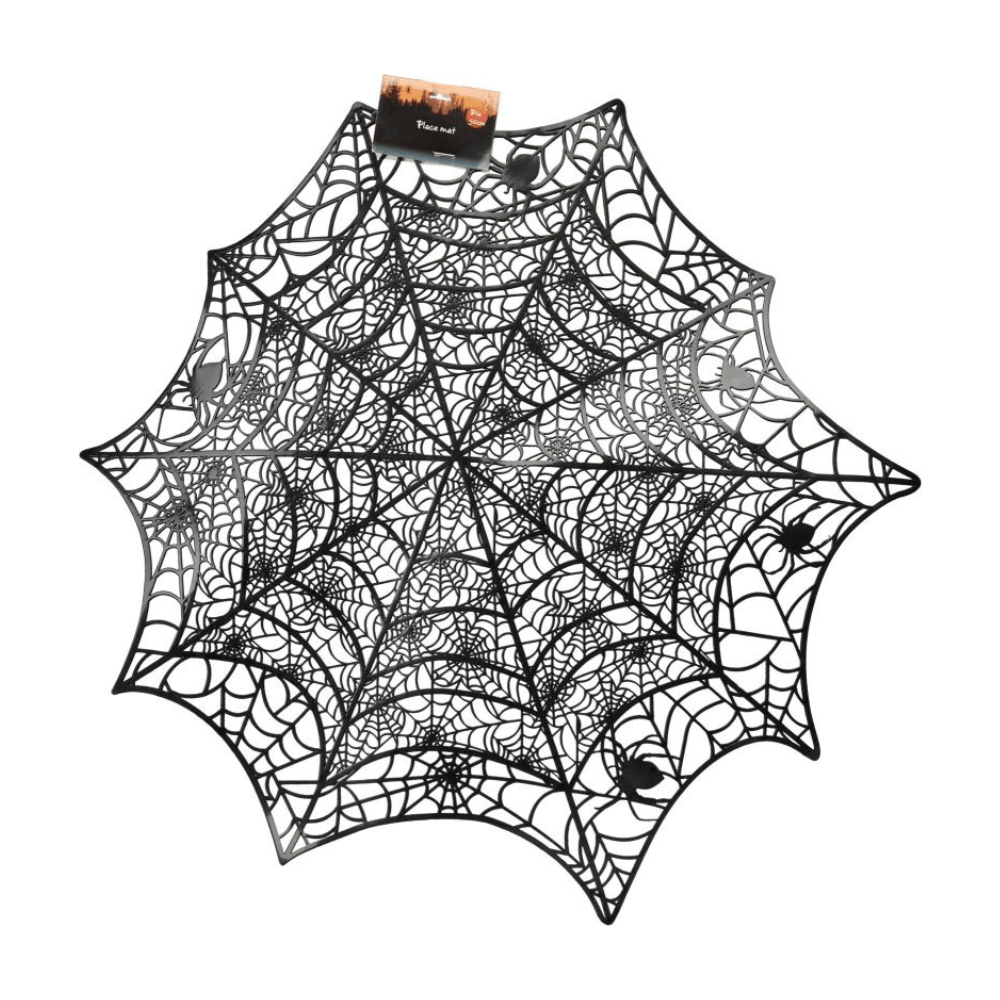Alpha 55 Dessous de Plat Toile d’Araignée Halloween 50 cm