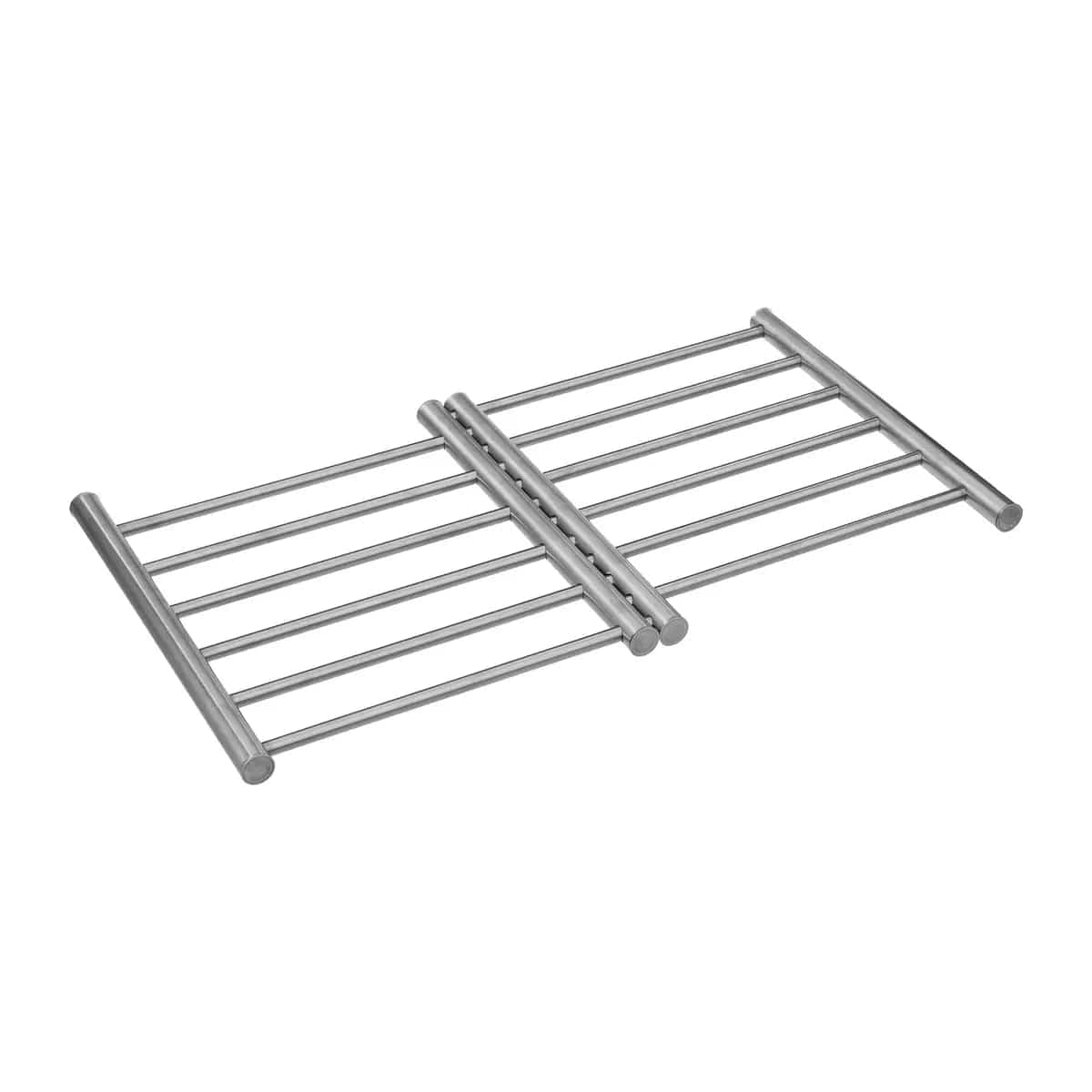 Alpha 55 Dessous plat 28x28 cm extensible inox