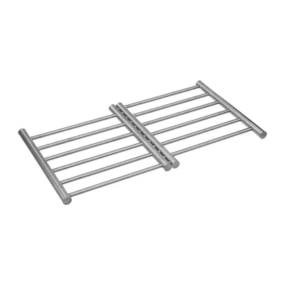 Alpha 55 Dessous plat 28x28 cm extensible inox