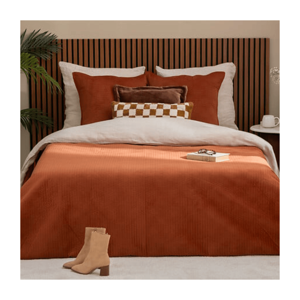 Alpha 55 Dessus de lit Lilou 240 × 260 cm avec 2 taies d’oreiller