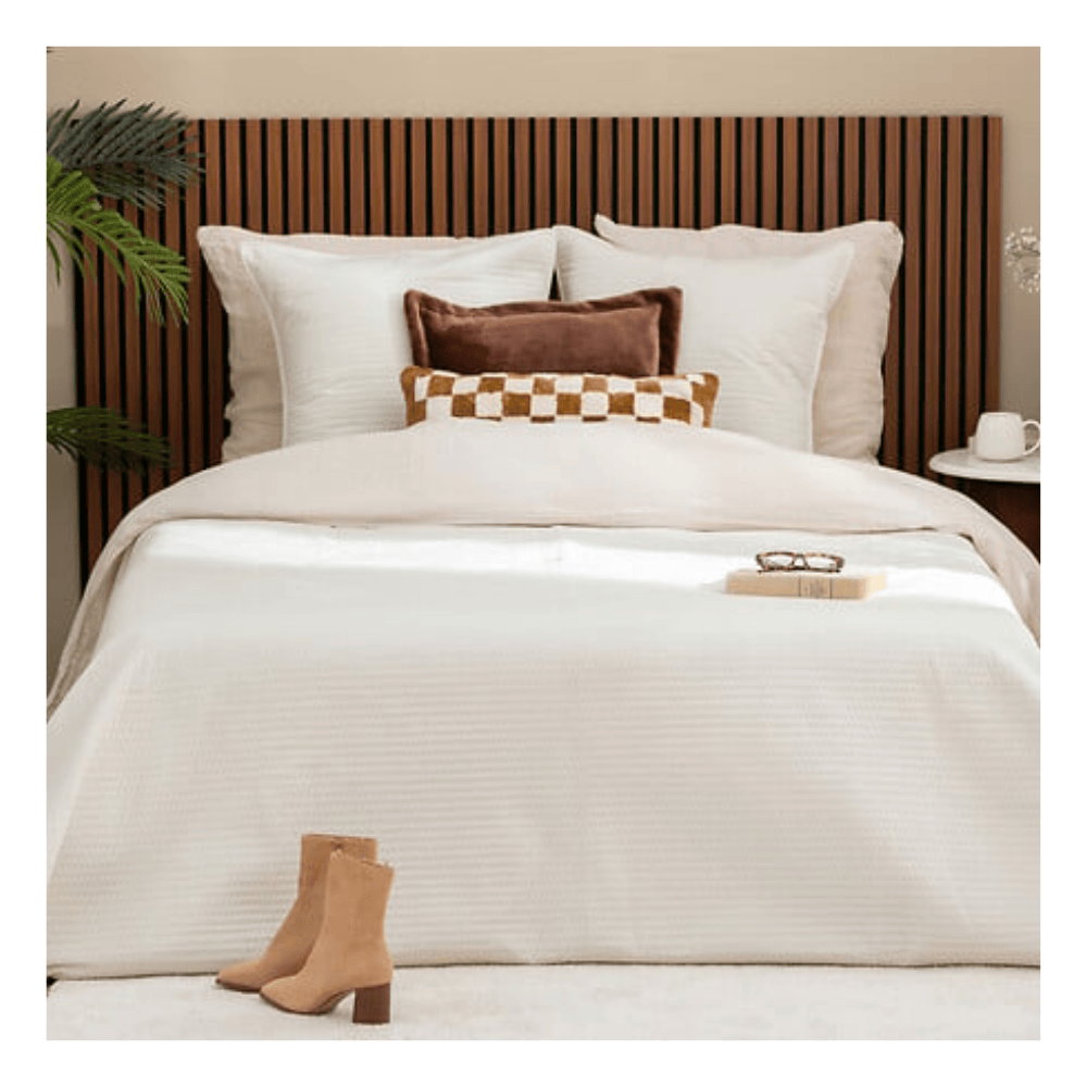 Alpha 55 Dessus de lit Lilou 240 × 260 cm avec 2 taies d’oreiller