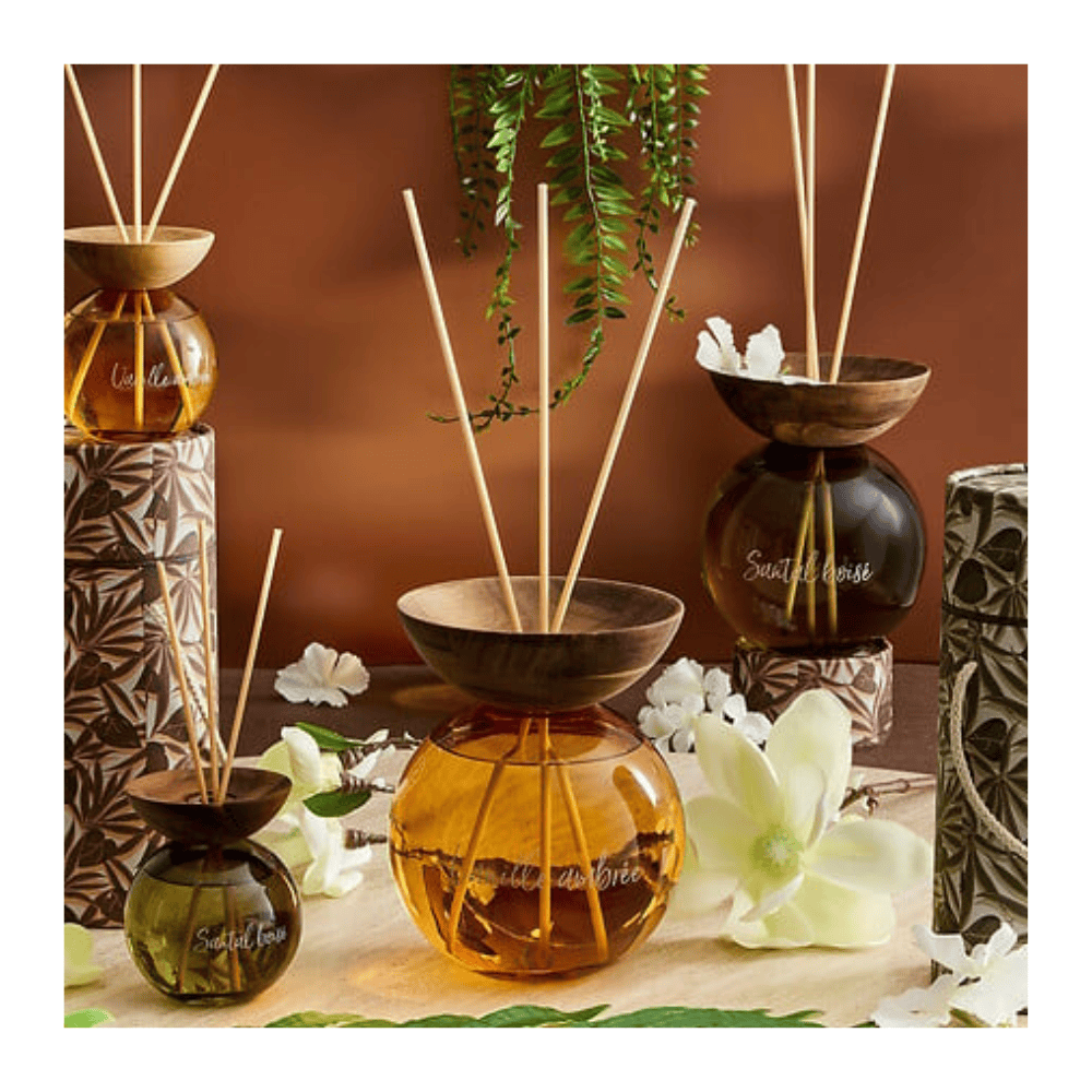 Alpha 55 Diffuseur de Parfum Rita 1200 ml Verre Santal