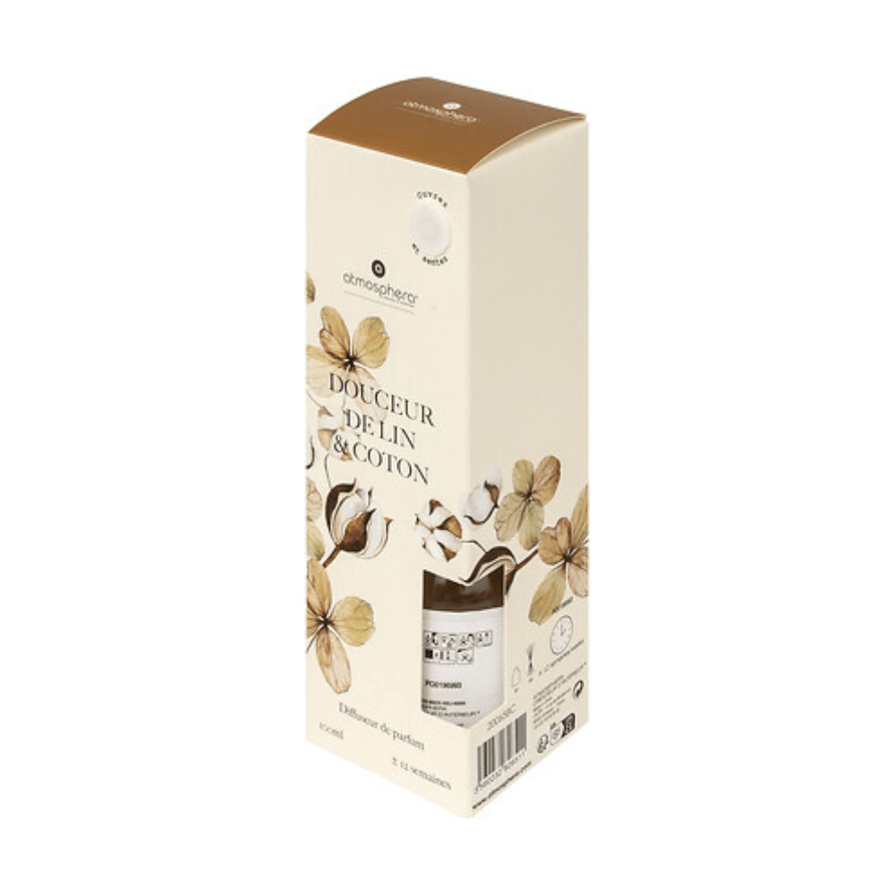 Alpha 55 Diffuseur Oudy 100 ml Douceur de Lin en Verre
