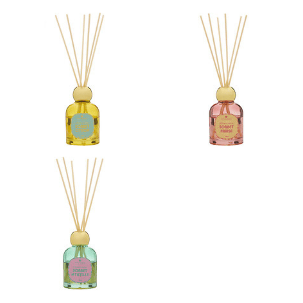 Alpha 55 Diffuseur parfum Sorbet 100ml en verre élégant