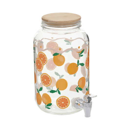 Alpha 55 Distributeur de Boisson Verre Fruity 4L – (Lot de 3)