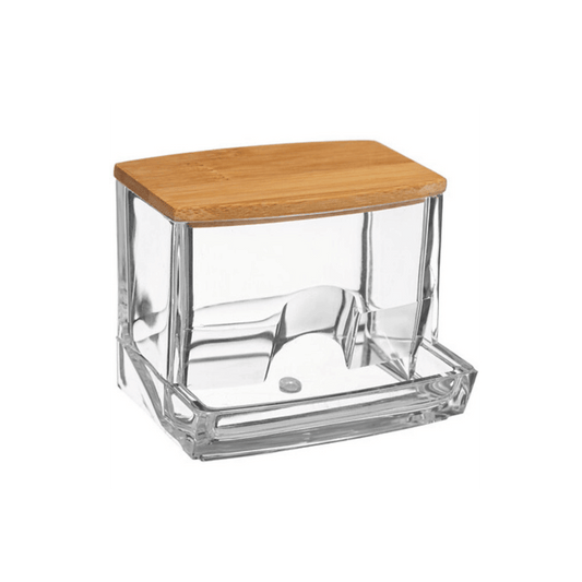 Alpha 55 Distributeur de coton-tige en bambou