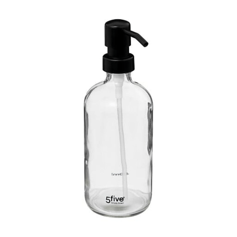 Alpha 55 Distributeur savon 450ml en verre transparent