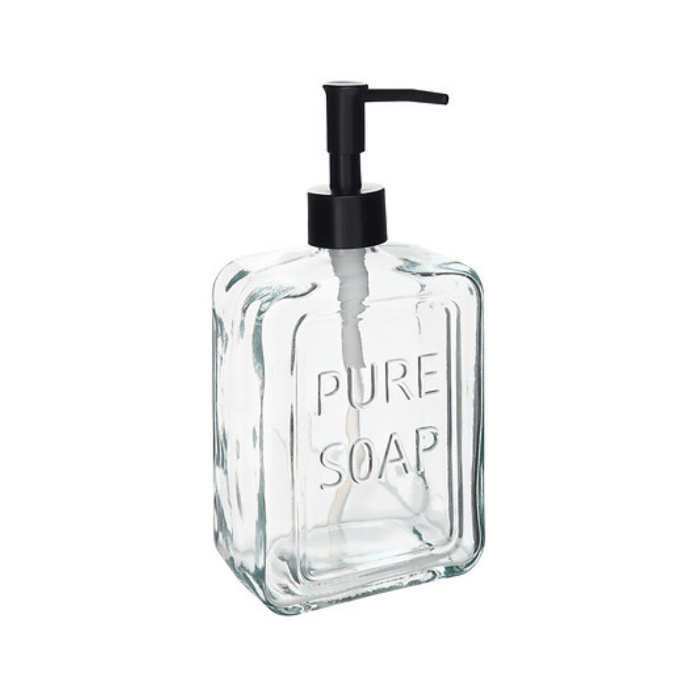 Alpha 55 Distributeur savon en  verre élégant