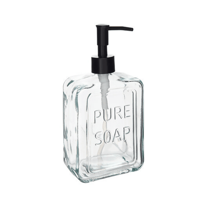 Alpha 55 Distributeur savon en  verre élégant
