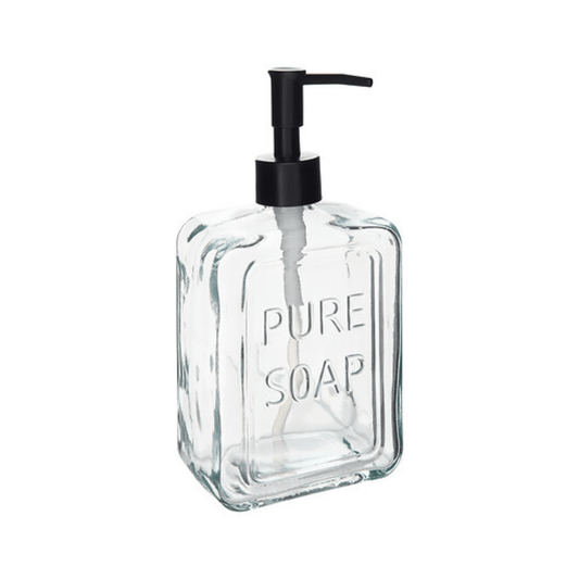 Alpha 55 Distributeur savon en  verre élégant
