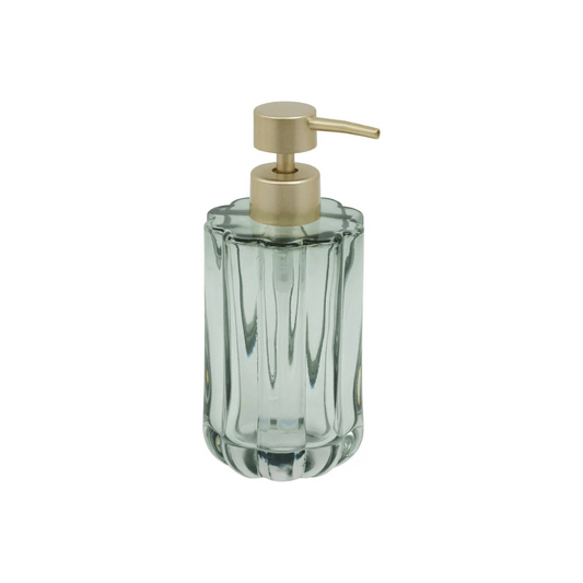 Alpha 55 Distributeur savon FLOREA vert – Verre décoratif