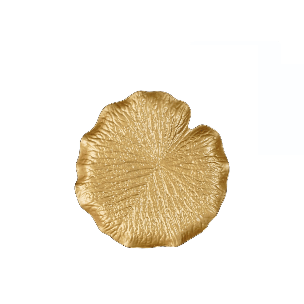 Alpha 55 Doré Assiette en Plastique Mila – Légère & Pratique