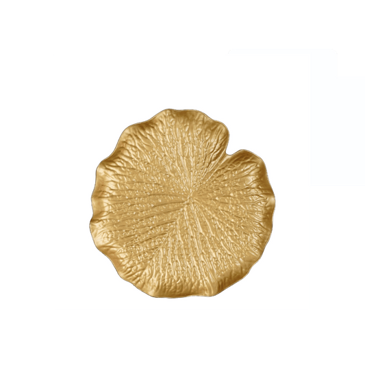 Alpha 55 Doré Assiette en Plastique Mila – Légère & Pratique