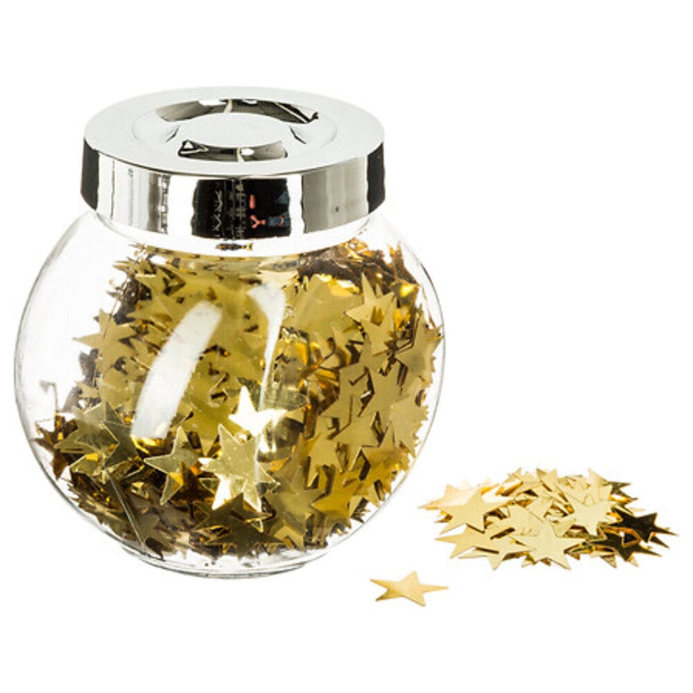 Alpha 55 Doré Bocal déco de table dorée brillante – Noël Alpha55