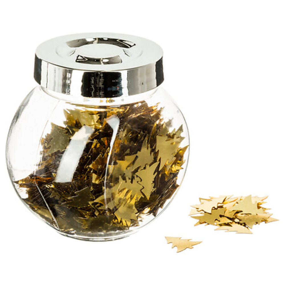 Alpha 55 Doré Bocal déco de table dorée brillante – Noël Alpha55