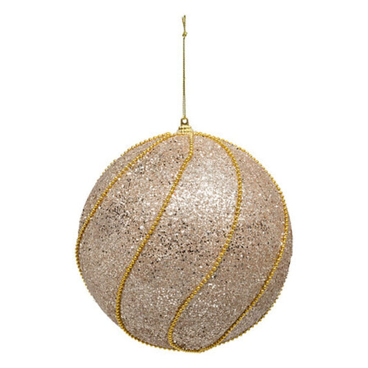 Alpha 55 Doré Boule de Noël à paillettes