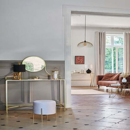 Alpha 55 Doré Coiffeuse Artifice verre et métal