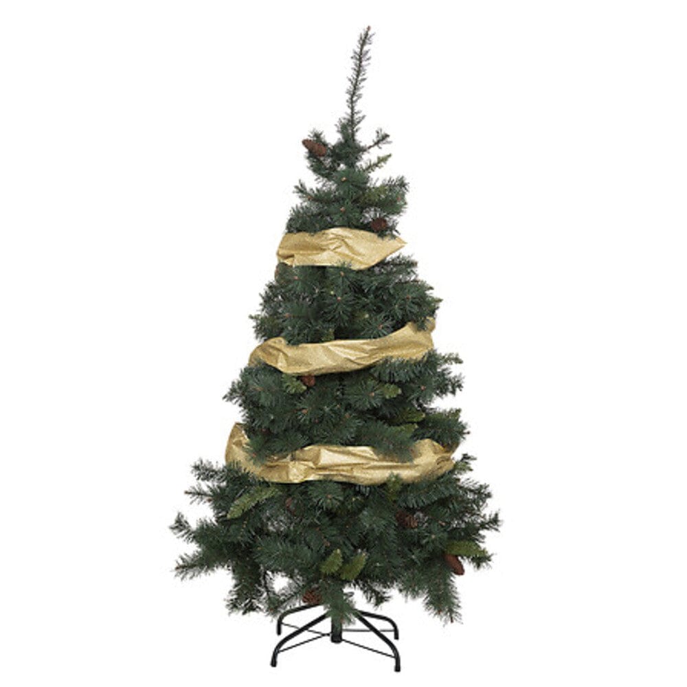 Alpha 55 Doré Guirlande ruban doré – Décoration de Noël chic