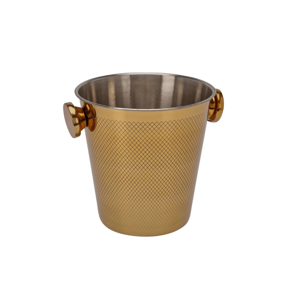 Alpha 55 Doré Seau à Glace en Inox Doré – Chic & Durable