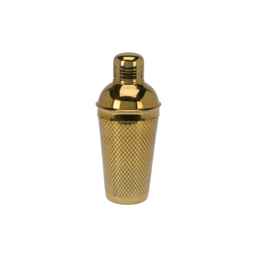 Alpha 55 Doré Shaker Cocktail en Inox Doré – Élégant & Professionnel