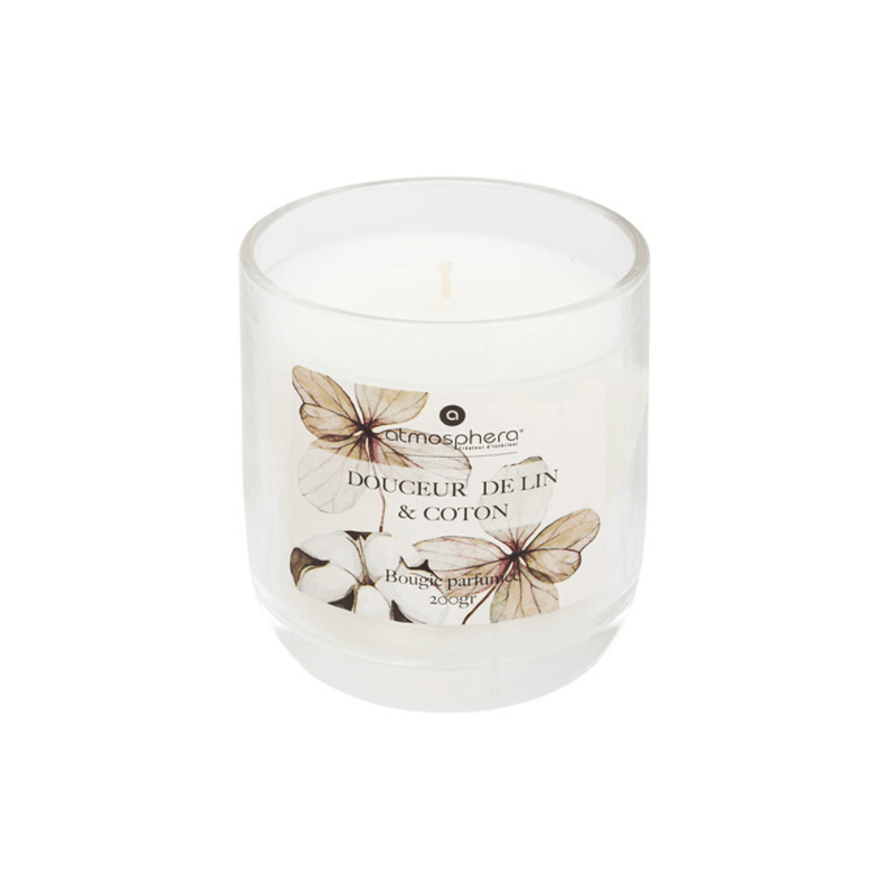 Alpha 55 Douceur de Lin Bougie Parfumée Oudy – Ambiance Chaleureuse