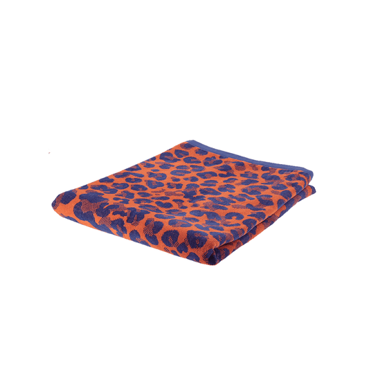 Alpha 55 Drap de plage 100x180 LEOPARD orange