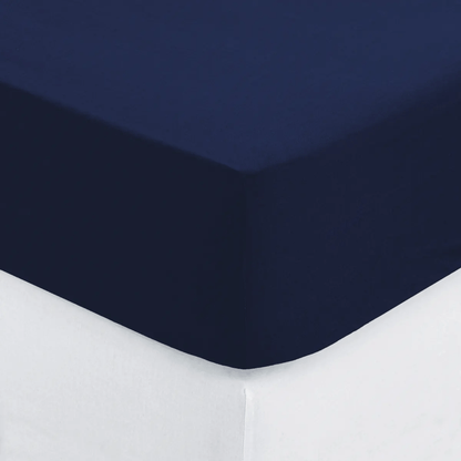 Alpha 55 Drap housse pour 1 personnes en coton