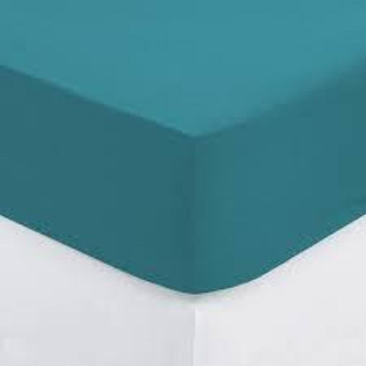 Alpha 55 Drap housse pour 1 personnes en coton