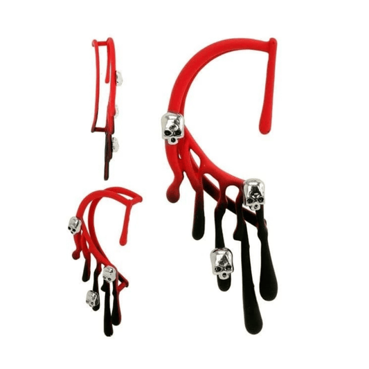 Alpha 55 Ear Cuff Effet Sang – Bijou Accessoire Halloween