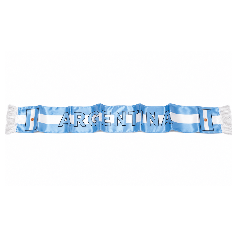 Alpha 55 Écharpe Satin Argentine Supporter
