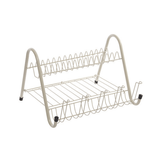 Alpha 55 Égouttoir Vaisselle 2 Niveaux 40,3 cm Métal Argile