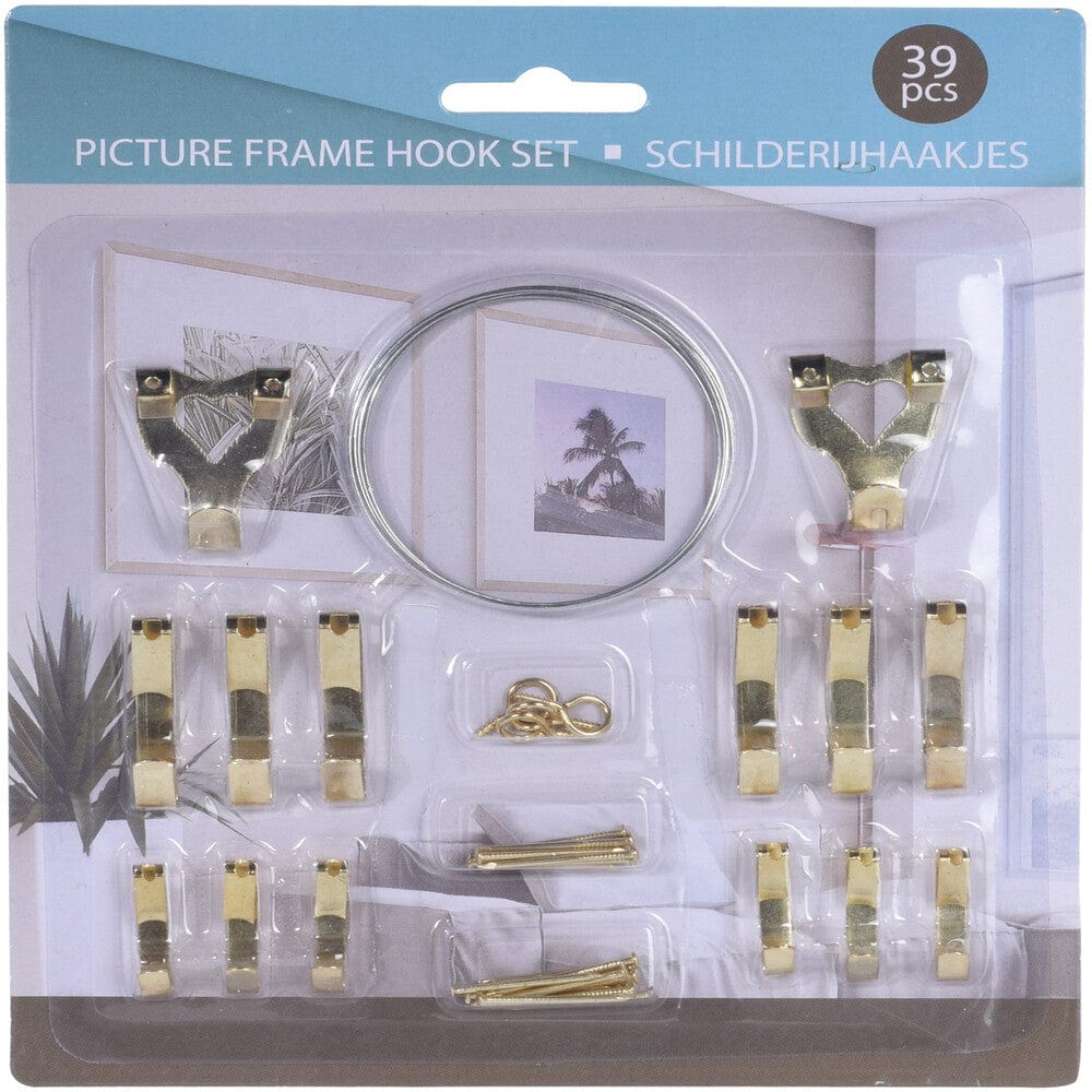 Alpha 55 Ensemble de crochets à peindre 39 pièces