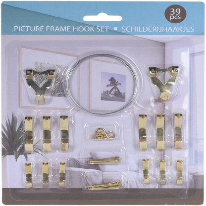 Alpha 55 Ensemble de crochets à peindre 39 pièces