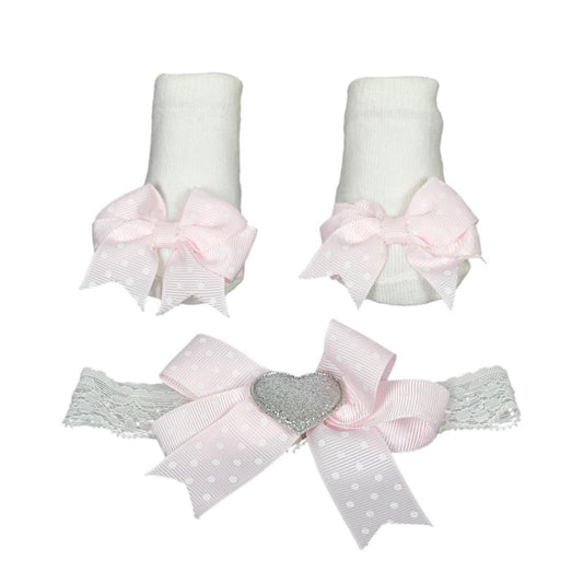 Alpha 55 Ensemble fille bandeau et chaussettes