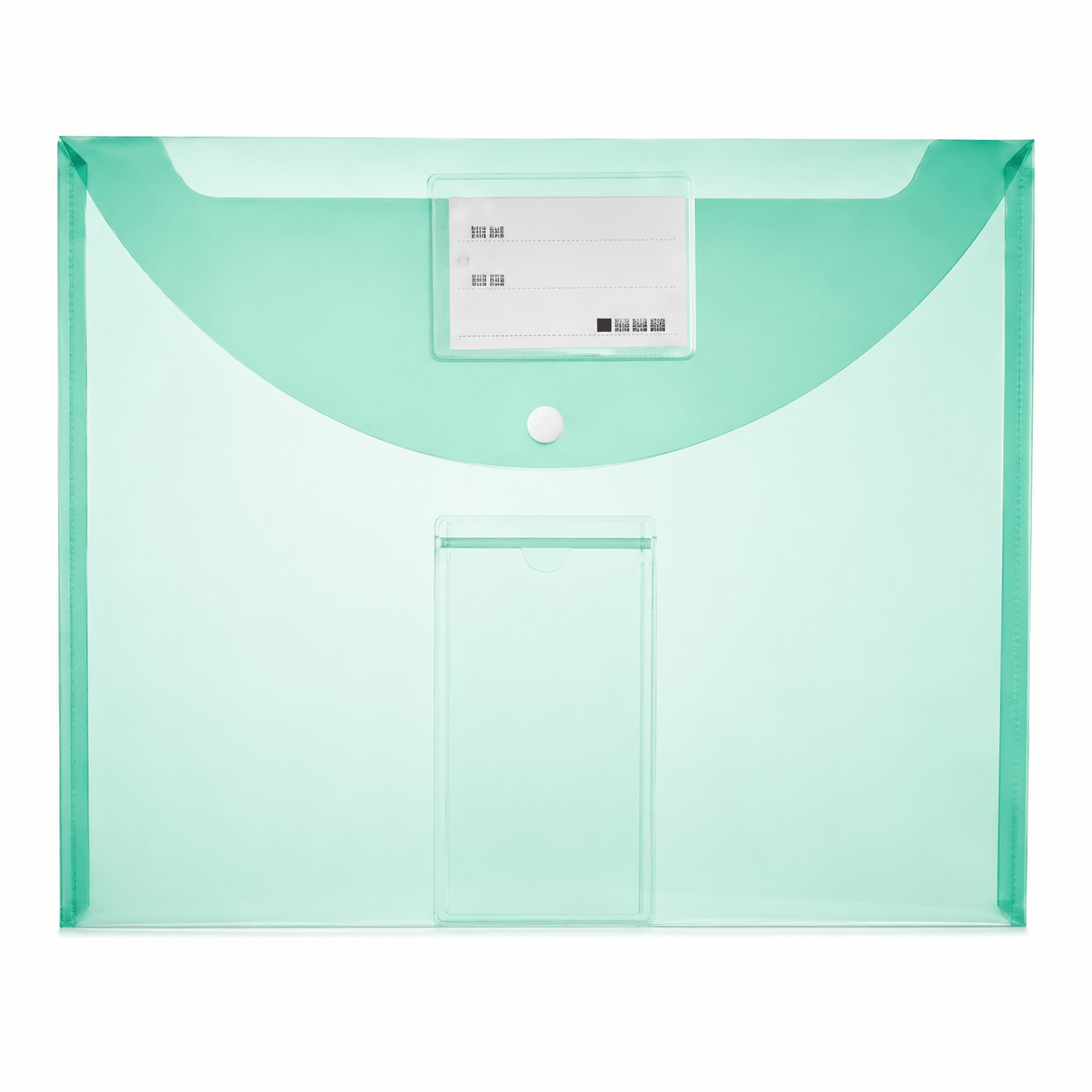 Alpha 55 Enveloppe Plastique A4 Opaque Verte Atlas