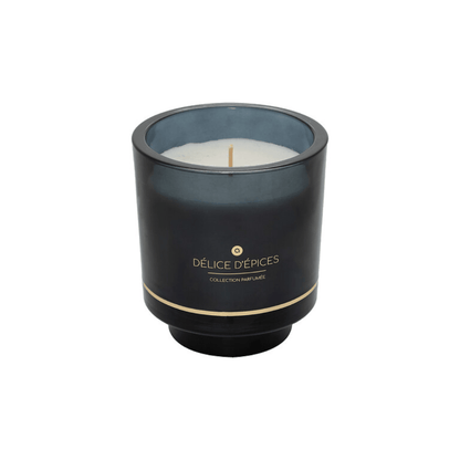 Alpha 55 Épices Noire Bougie parfumée Ilae 225g en pot verre