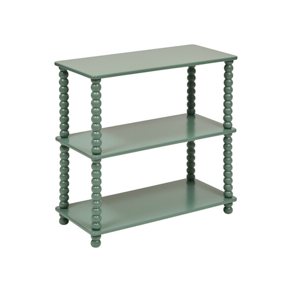 Alpha 55 Étagère 3 niveaux Chamlo vert olive – Rangement déco