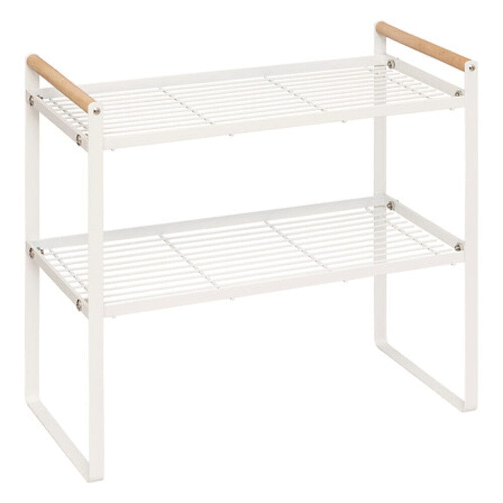 Alpha 55 Étagère Balm blanche 2 niveaux pratique