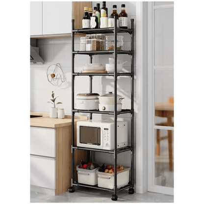 Alpha 55 Étagère de Rangement Cuisine 6 Niveaux en Métal