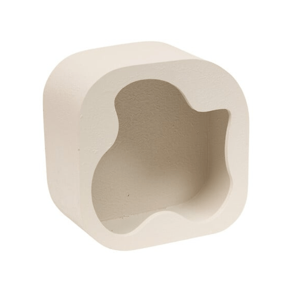 Alpha 55 Étagère Murale Evy 28 x 28 cm MDF Blanc