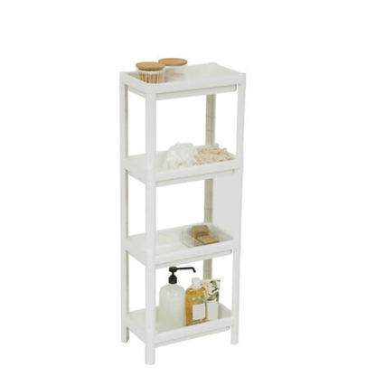 Alpha 55 Étagère Plastique 4 Niveaux Pratique