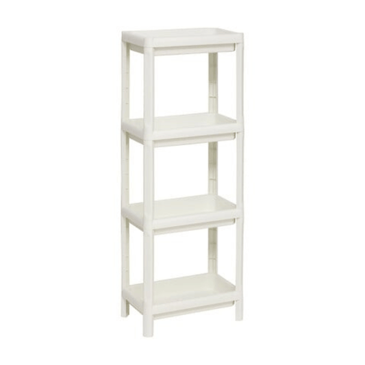 Alpha 55 Étagère Plastique 4 Niveaux Pratique