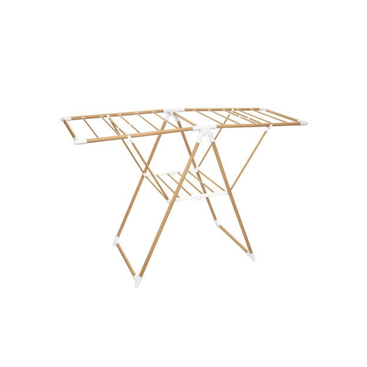 Alpha 55 Étendoir à Linge Pont Bara 13 m Effet Bois