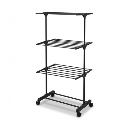 Alpha 55 Étendoir tour en métal 4 niveaux gain de place