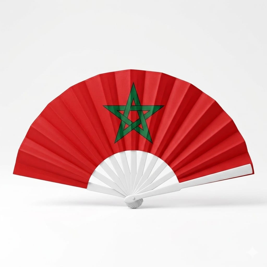 Alpha 55 Éventail Maroc Style Traditionnel et Élégant