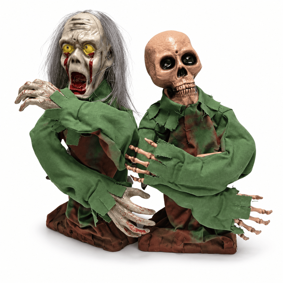 Alpha 55 Fantôme Demi-Corps 60 cm Son, LED & Mouvement – Halloween
