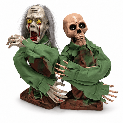 Alpha 55 Fantôme Demi-Corps 60 cm Son, LED & Mouvement – Halloween