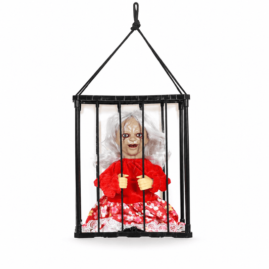 Alpha 55 Fantôme Femme en Cage Son, LED & Mouvement