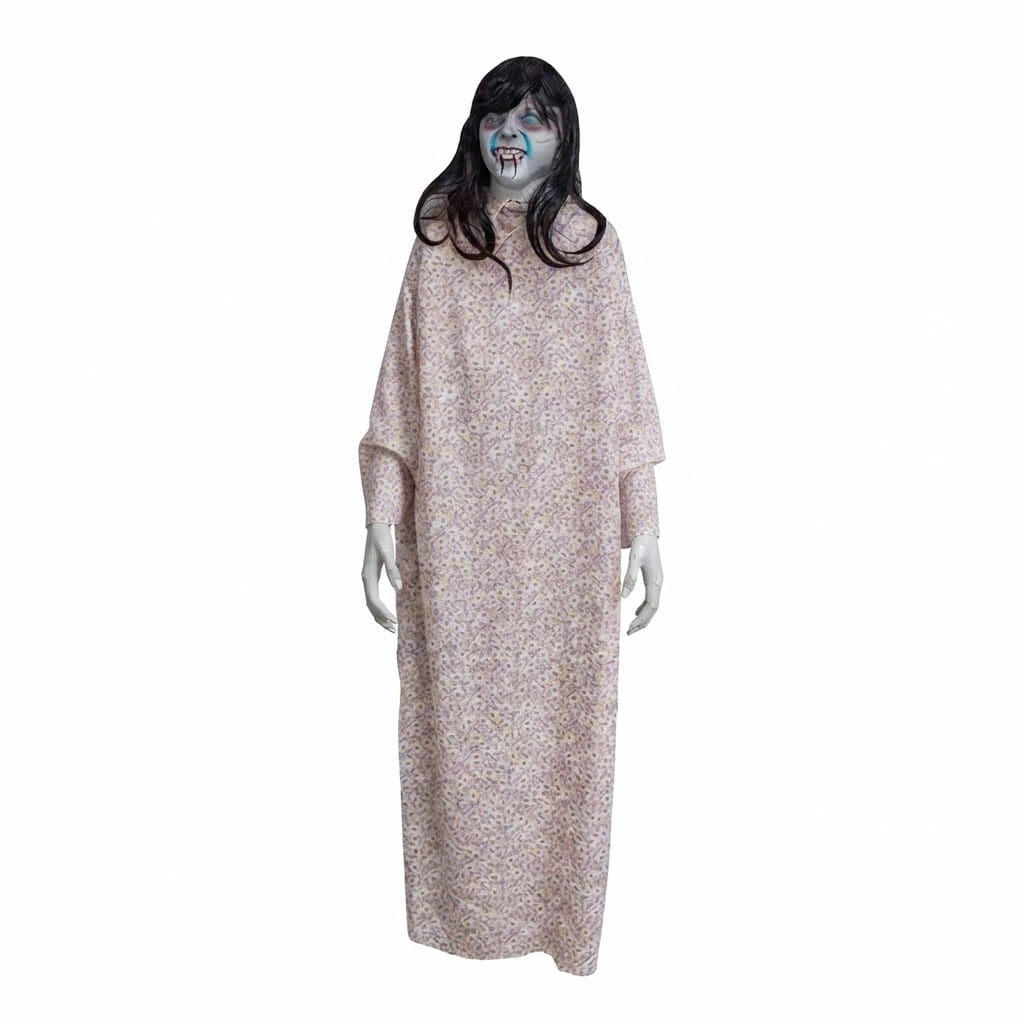 Alpha 55 Fantôme Fille à Suspendre LED et Son 133 cm Halloween