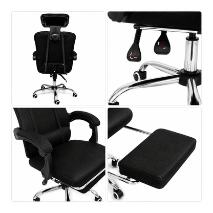 Alpha 55 Fauteuil de Bureau Président – Chaise de Bureau Ergonomique